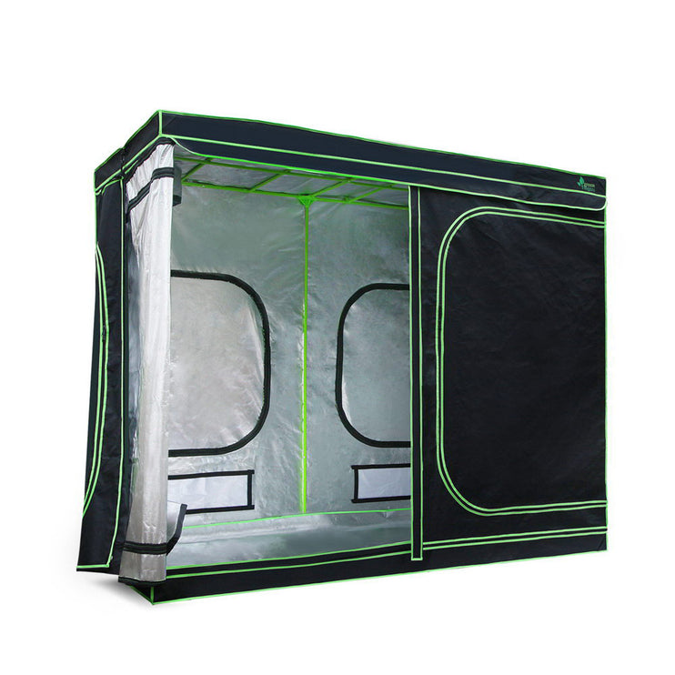 Green Fingers Grow Tent 280x140x200CM Hydroponics Kit Indoor Plant Room System