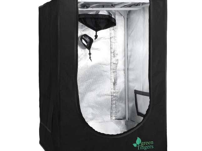 Green Fingers Grow Tent 60x60x90CM Hydroponics Kit Indoor Plant Room System