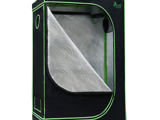 Green Fingers Grow Tent 90x50x160CM Hydroponics Kit Indoor Plant Room System