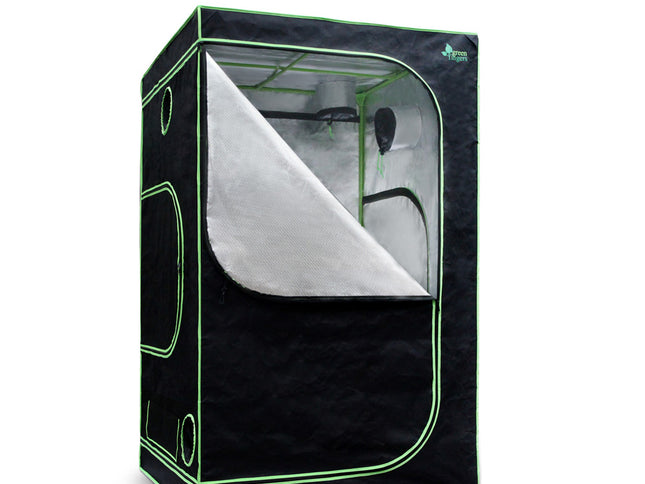 Green Fingers Grow Tent 90x90x180CM Hydroponics Kit Indoor Plant Room System