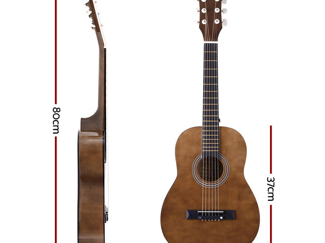 Alpha 31" Steel String Acoustic Guitar Portable