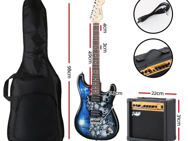 Alpha Electric Guitar Music String Instrument 20W Amplifier