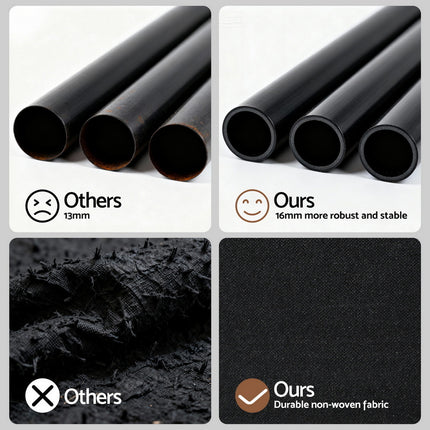 Artiss Wardrobe Clothes Rack Closet 181cm