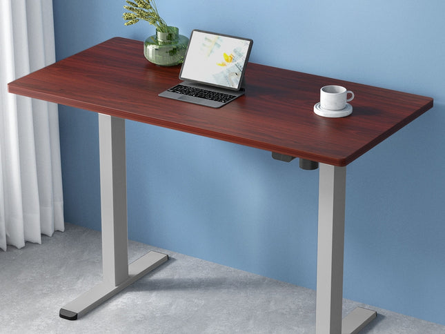 Artiss Standing Desk Motorised 140CM Walnut