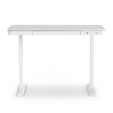 Artiss Standing Desk Motorised Electric Desks Drawer 120CM White