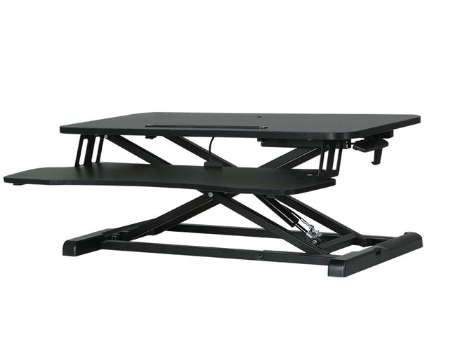 Artiss Standing Desk Riser Height Adjustable Black 80CM