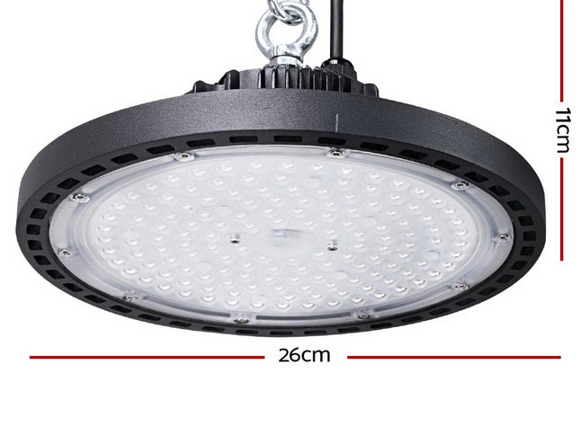Leier LED High Bay Lights 100W UFO Industrial Workshop Warehouse Factory Lamp