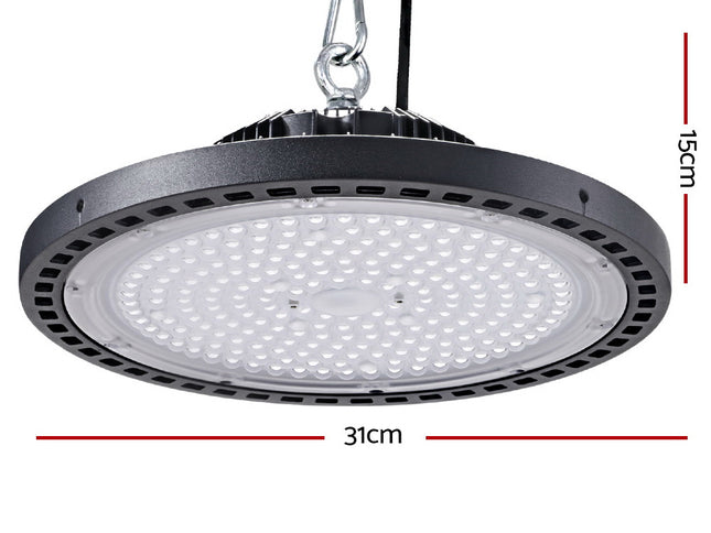 Leier LED High Bay Lights 150W UFO Industrial Workshop Warehouse Factory Lamp