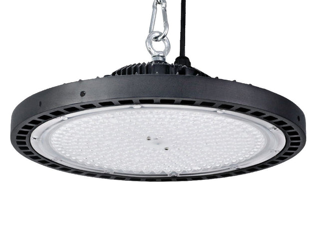 Leier LED High Bay Lights 200W UFO Industrial Workshop Warehouse Factory Lamp