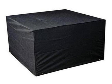 Waterproof 210D Oxford Cloth Cover For Outdoor Furniture Set - Protects From Uv Dust And Rain - 213 X 132 X 74Cm - Black-1915197888443584512