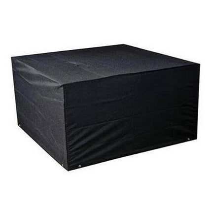Waterproof 210D Oxford Cloth Cover For Outdoor Furniture Set - Protects From Uv Dust And Rain - 213 X 132 X 74Cm - Black-1964932304182841350