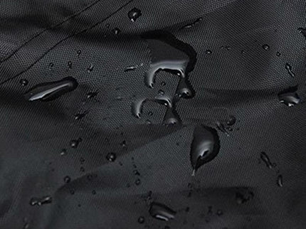 Outdoor Furniture Set Cover - Waterproof Anti-Uv Dust-Proof - 210D Oxford Cloth - 242X162X100Cm - Black-1915197723099926532