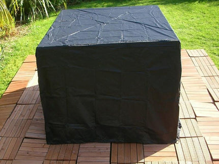 Outdoor Furniture Set Cover - Waterproof Anti-Uv Dust-Proof - 210D Oxford Cloth - 242X162X100Cm - Black-1915197723099926535