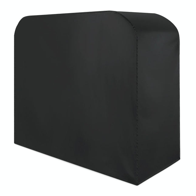 Waterproof 210D Oxford Cloth Bbq Grill Cover - Anti-Uv Dust-Proof Foldable - Fits Gas Charcoal Electric - 170X61X117Cm - Black-1915197209830363137