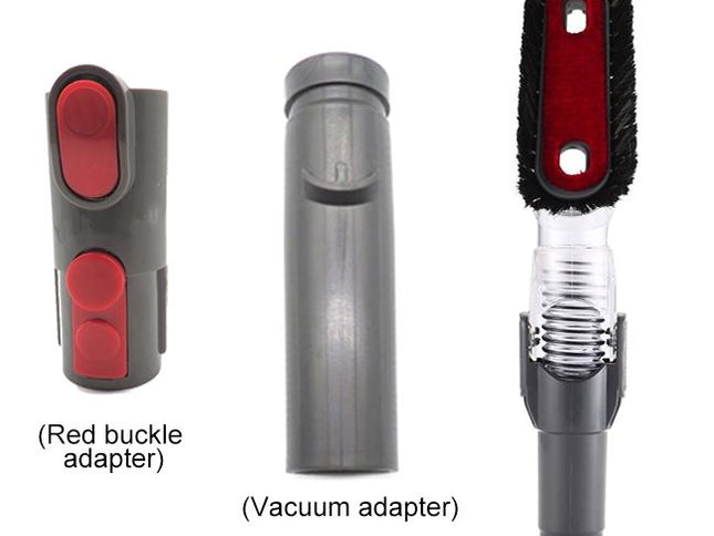 3-In-1 Bendable Anti-Static Suction Head Kit For Dyson V6 / V7 / V8 / V9 / V10 Vacuum-1915197726476341249