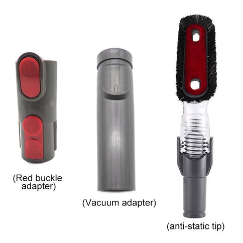 3-In-1 Bendable Anti-Static Suction Head Kit For Dyson V6 / V7 / V8 / V9 / V10 Vacuum-1915197726476341249