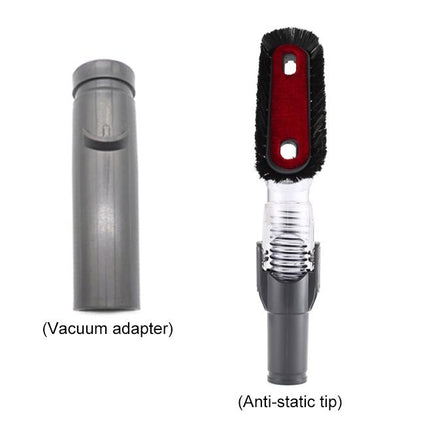 2-In-1 Bendable Anti-Static Suction Head Kit For Dyson V6 Vacuum-1915197553599713281