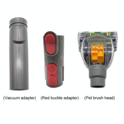 3-In-1 Anti-Mite Suction Head Kit For Dyson V6 / V7 / V8 / V10-1915197678451560449