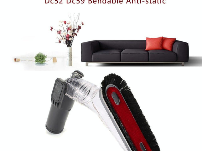 3-In-1 Bendable Anti-Static Suction Head Kit For Dyson V6 / Dc Vacuum-1915197900724506626