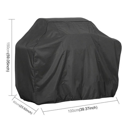 Waterproof Bbq Grill Cover - 210D Oxford Cloth - Dust-Proof - Anti-Uv - 100X60X150Cm - Outdoor-1964932172095819777