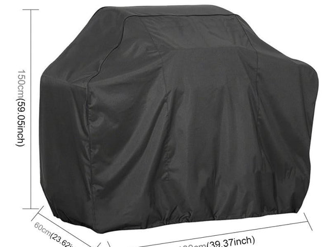 Waterproof Bbq Grill Cover - 210D Oxford Cloth - Dust-Proof - Anti-Uv - 100X60X150Cm - Outdoor-1915196748935073793