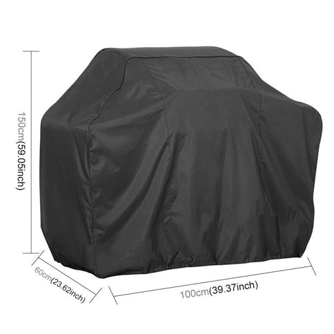 Waterproof Bbq Grill Cover - 210D Oxford Cloth - Dust-Proof - Anti-Uv - 100X60X150Cm - Outdoor-1915196748935073793