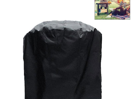 Waterproof Bbq Grill Cover - Anti-Uv Dust-Proof 210D Oxford Cloth - 58X77Cm - Black-1915196793222729728