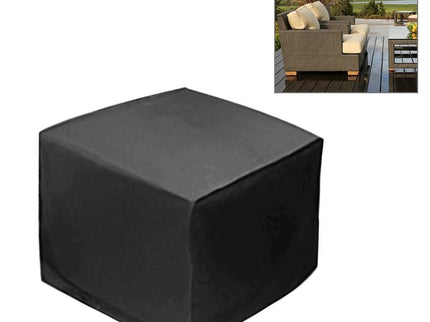 Waterproof Outdoor Furniture Set Cover - Anti-Uv Dust-Proof 210D Oxford Cloth - 325X208X58Cm - Black-1915196717280661509