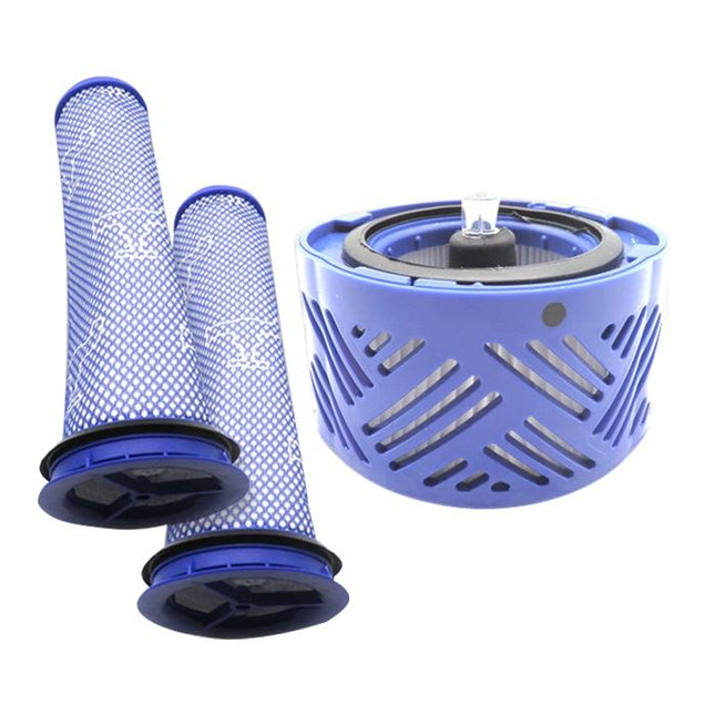 3-In-1 Rear Filter & 2 Pre-Filters For Dyson V6 Vacuum - Accessories-1915197405742108673