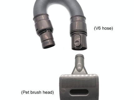 2-In-1 Pet Brush Kit For Dyson V6 Vacuum - Handheld Replacement-1915197423391739905