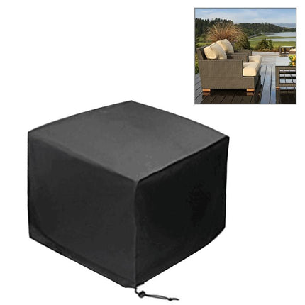 Waterproof Outdoor Furniture Cover - 210D Oxford Cloth - Anti-Uv & Dust-Proof - Fits Table & Chairs - 170X94X70Cm - Black-1964932168899760133
