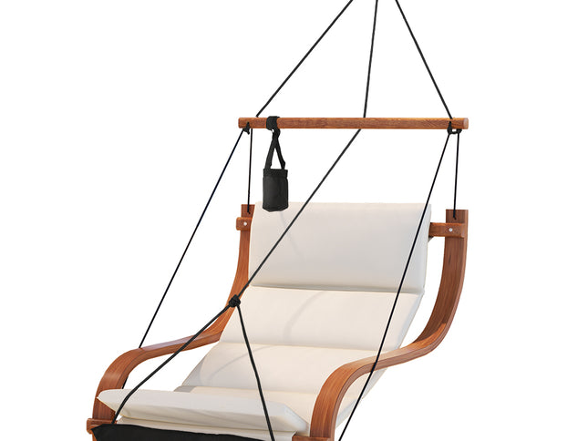 Gardeon Hammock Chair Wooden Hanging Indoor Outdoor Lounge Patio