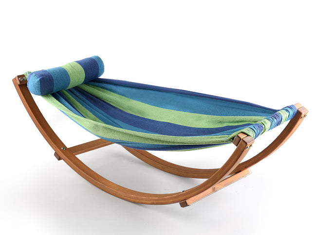 Gardeon Hammock Bed Outdoor Camping Kids Timber Hammock Rocking