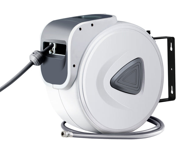 Giantz Air Hose Reel 10m Retractable Rewind Swivel Wall Mount Compressor Garage