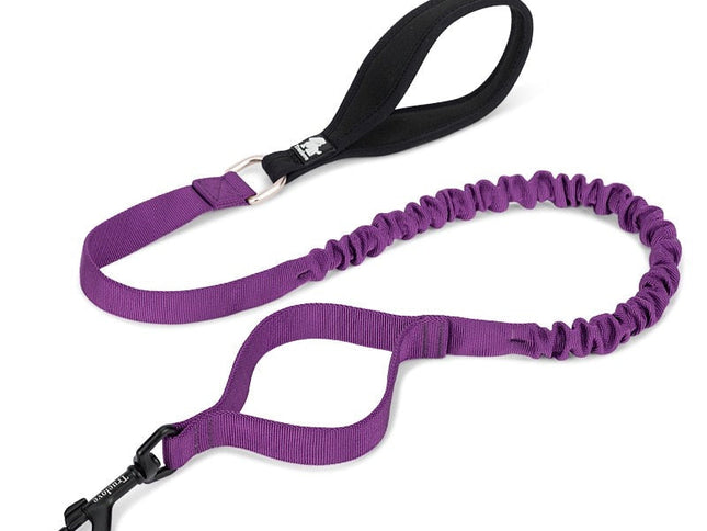 True Love Military Dog Leash 1.5 cm width and 1.4 m length  - Purple S-1831155649665437697
