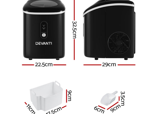 Devanti 15kg Nugget Ice Maker Machine
