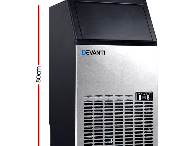 Devanti 60kg Commercial Ice Maker Machine