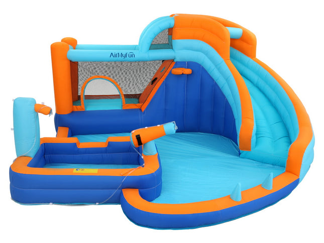 AirMyFun Kids Inflatable Pool Water Slide Park Jumping Castle Bounce 382X381CM