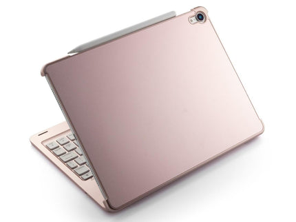 Wireless Bluetooth Keyboard Case For Ipad Pro 11 2018 - Rose Gold Colourful Backlight-1915196544135598082