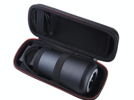 Shockproof Eva Bag For Bose Soundlink Revolve Speaker - Black-1915196763128598529