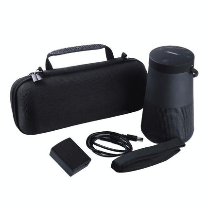 Shockproof Eva Bag For Bose Soundlink Revolve Speaker - Black-1915196763128598535