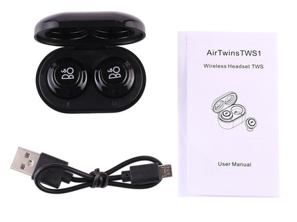 Wireless Stereo Earphones With Magnetic Charging Box - Air Twins Tws1-1915196799946199040