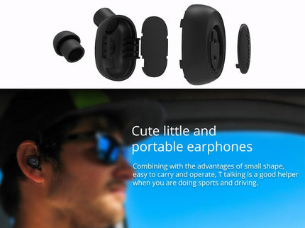 Wireless In-Ear Headset With Usb Cable - Black 5.0-1915196499868913672