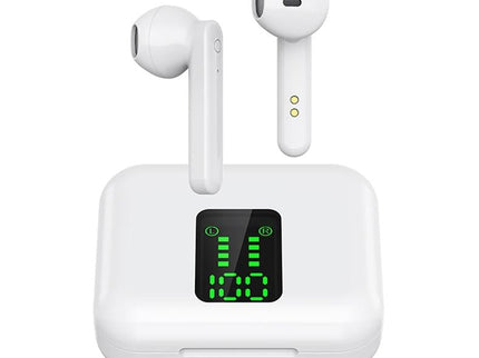Wireless Bluetooth Earphones With Charging Box & Led Display-1915196637760851968
