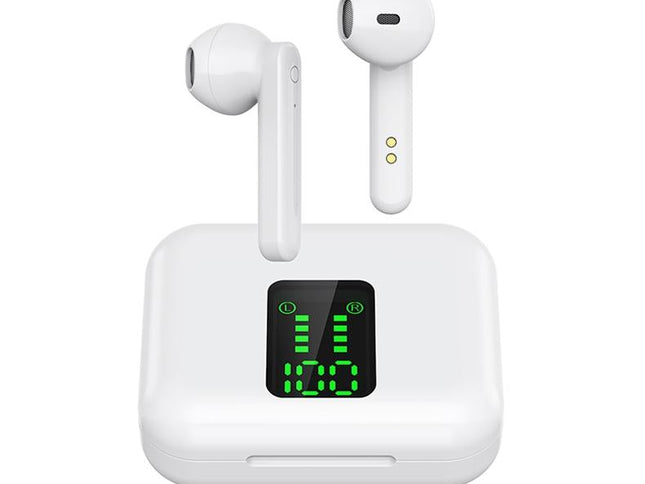 Wireless Bluetooth Earphones With Charging Box & Led Display-1915196637760851969
