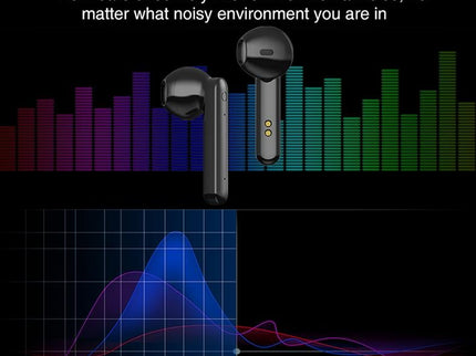 Wireless Bluetooth Earphones With Charging Box & Led Display-1915196637760851975