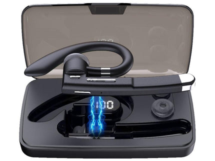Rotatable Bluetooth Earphone With Charging Box & Digital Display-1915197887415980032