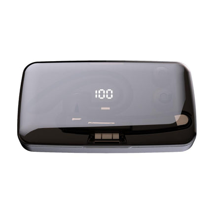 Rotatable Bluetooth Earphone With Charging Box & Digital Display-1915197887415980036