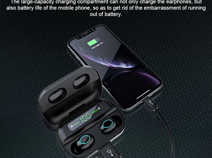 Wireless Touch Earbuds With Magnetic Charging Case-1915197722256871433