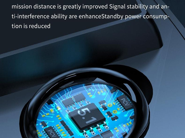 Wireless Bluetooth 5.0 Earphones With Digital Display And Flashlight-1915196704290902018